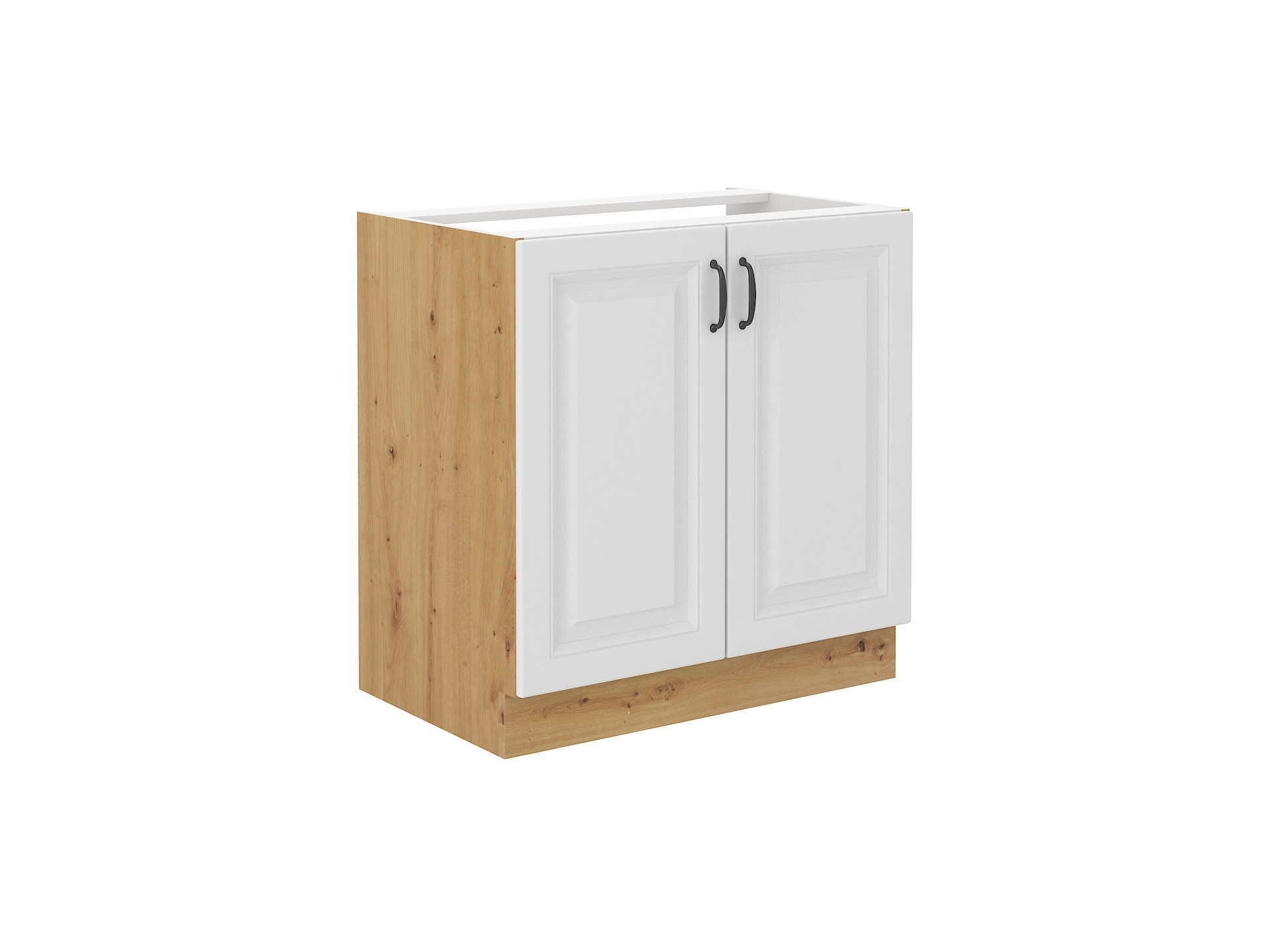 szafka-dolna-pod-zlew-80-zl-2f-bb-kuchnia-stilo-biala-artisan Valamu all olev alumine kapp 80 ZL 2F BB - Kitchen STILO WHITE-ARTISAN - Image 1