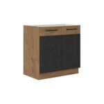 Alumine kapp valamu all 80 ZL 2F - VIGO MATERA KÖÖK