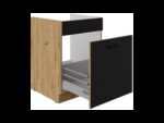 Valamu all olev alumine kapp väljatõmmatava sahtliga 60 ZL 1S BB - Kitchen MODENA