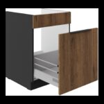 Alumine valamukapp väljatõmmatava sahtliga 60 ZL 1S BB - Monza köök