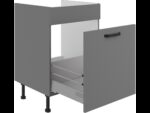 Valamu all olev alumine kapp väljatõmmatava sahtliga 60 ZL 1S BB - Kitchen NESSA