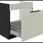 Alumine kapp valamu all lükandsahtliga 80 ZL 1S BB - ARONA Kitchen COLOR CASHMERE.