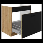 Valamu all olev alumine kapp väljatõmmatava sahtliga 80 ZL 1S BB - Kitchen MODENA