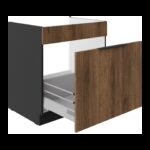 Alumine valamukapp väljatõmmatava sahtliga 80 ZL 1S BB - Monza Köök