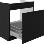 Valamu all olev alumine kapp väljatõmmatava sahtliga 80 ZL 1S BB - Siena Köök