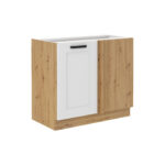 Nurgakapp 105 ND 1F BB - LUNA VALGE KÖÖK - ARTISAN