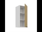 Ülemine kapp 30 G-72 1F - Köögimööbel Tamm CREMONA / Valge - Image 2
