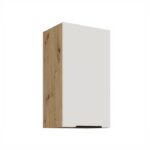 Ülemine kapp 40 G-72 1F Köök ARIA Esipaneelid Valge AFM