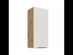Ülemine kapp 40 G-90 1F Köögi ARIA esipaneelid Valge AFM