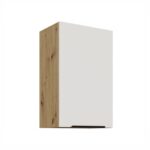 Ülemine kapp 45 G-72 1F Köök ARIA Esipaneelid Valge AFM