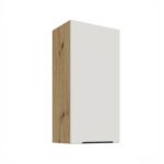 Ülemine kapp 45 G-90 1F Köök ARIA Esipaneelid Valge AFM