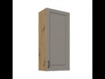 Ülemine kapp 50 G-108 1F - Kitchen STILO Helehall / Artisan