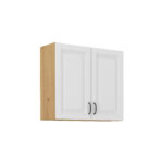 Ülemine kapp 80 G-72 2F - STILO VALGE KÖÖK - ARTISAN