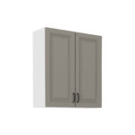 Ülemine kapp 80 G-90 2F - STILO KÖÖK helehall / valge