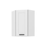 Ülemine nurgakapp 58x58 GN-90 1F - LUNA KÖÖK VALGE - VALGE