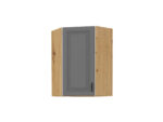 Ülemine nurgakapp 58x58 GN-90 1F - Kitchen STILO Tumehall / Artisan