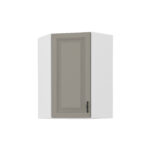 Ülemine nurgakapp 58x58 GN-90 1F - STILO KÖÖK helehall / valge