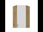 Ülemine nurgakapp 60x60 GN-108 1F - KITCHEN STILO WHITE-ARTISAN