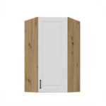 Ülemine nurgakapp 60x60 GN-108 1F - KITCHEN STILO WHITE-ARTISAN