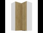 Ülemine nurgakapp 60x60 GN-108 2F (90°) - Köögitamm CREMONA / Valge