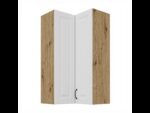 Ülemine nurgakapp 60x60 GN-108 2F (90°) - Kitchen STILO WHITE-ARTISAN