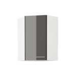 Ülemine nurgakapp 60x60 GN-90 1F - LARA GRAY KÖÖK