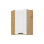 Ülemine nurgakapp 60x60 GN-90 1F - LUNA KITCHEN WHITE - ARTISAN