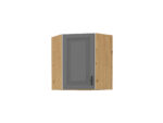 Ülemine nurgakapp 58x58 GN-72 1F - Kitchen STILO Tumehall / Artisan