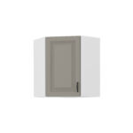 Ülemine nurgakapp 58x58 GN-72 1F - STILO KÖÖK helehall / valge