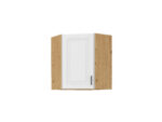 Ülemine nurgakapp 60x60 GN-72 1F - Kitchen STILO WHITE-ARTISAN