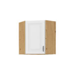 Ülemine nurgakapp 60x60 GN-72 1F - Kitchen STILO WHITE-ARTISAN