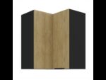 Ülemine nurgakapp 60x60 GN-72 2F (90°) - CREMONA Oak Köök