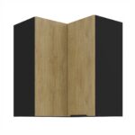 Ülemine nurgakapp 60x60 GN-72 2F (90°) - CREMONA Oak Köök