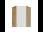 Ülemine nurgakapp 60x60 GN-90 1F Köök ARIA Esipaneelid Valge AFM