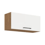 Ülemine hingedega kapp 80 GU-36 1F - VIGO KÖÖK VALGE LÄIKIV