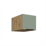 Sügav ülemine hingedega kapp 40 NAGU-36 1F ARIA Köögi AQUAMARINE esipaneelid (Mint)