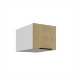 Sügav ülemine hingedega kapp 40 NAGU-36 1F - Köögitamm CREMONA / Valge