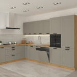 Sügav ülemine hingedega kapp 50 NAGU-36 1F - LUNA KÖÖK HALL HELEHALL - ARTISAN