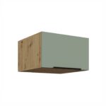 Sügav ülemine hingedega kapp 60 NAGU-36 1F ARIA Köögi AQUAMARINE esipaneelid (Mint)