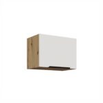 Ülemine hingedega kapp pliidiplaadi/õhupuhasti kohal 50 GU-36 1F Köögi ARIA esipaneelid Valge AFM