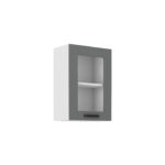 Ülemine kapp klaasiga 40 GS-72 1F - KÖÖK LUNA TUMEHALL - VALGE