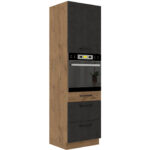 Korstnakapp, kolonn, 3 sahtliga + sisseehitatud ahi 60 DPS-210 3S 1F - VIGO MATERA KÖÖK