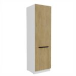 Korstnakapi sammas 60 DK-210 2F - Köögitamm CREMONA / Valge