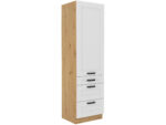 Korstnakapp kolonnile 60 DKS-210 3S 1F - LUNA KITCHEN WHITE - ARTISAN