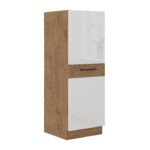 Korstnakapp, madal sammas, peidetud sahtlid 50 DK-145 1F (3S) - VIGO KÖÖK VALGE LÄIKIV