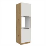 Sisseehitatud korstnapühkija ahjukorsten 60 DP-210 2F Köök ARIA Esipaneelid Valge AFM