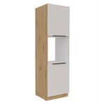 Kapi korstna kolonna ahju paigaldus 60 DP-210 2F - SOLEA köögivärv kašmiir.