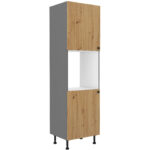 Kabineti korstna kolonn ahju paigaldus 60 DP-215 2F - Kitchen AVA