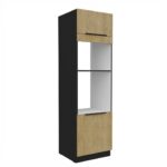 Sisseehitatud ahju ja mikrolaineahju korstnakapp 60 DPM-210 2F - Köögitamm CREMONA