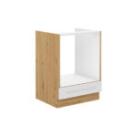 Ahju paigaldus 60 D GAASIPLIIDIGA - LUNA WHITE KÖÖK - ARTISAN